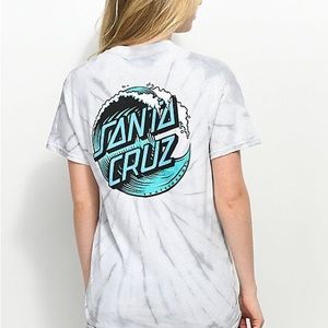 Women’s Santa Cruz Wave Tie Dye T-shirt